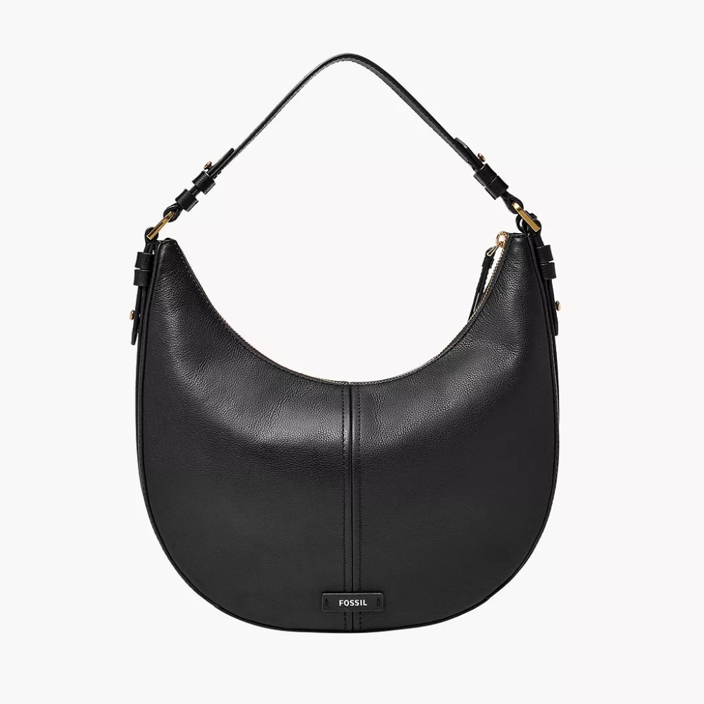 BN Fossil Leather Shoulder Bag